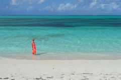 Grace bay beach near Coral Gardens Reef