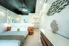 Gracehaven Villas Master suite with walk -in shower