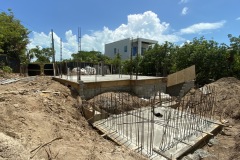 Gracehaven Getaway - Building and pool foundations