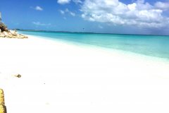 Sunset beach looking west