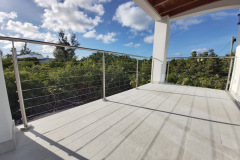 Upper covered balcony for sunsets