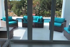 Furniture fr the pool terrace arrived